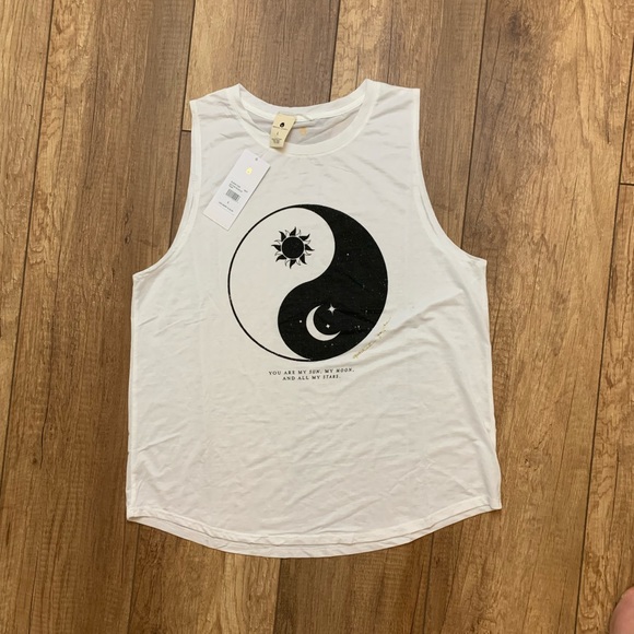 Spiritual Gangster Tops - NWT Spiritual Gangster Moon Tank Sz L